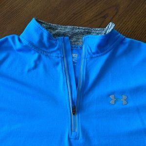 Men’s Under Armour 1/4 zip running shirt 2XL. Excellent condition